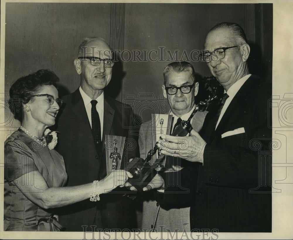 1967 Press Photo New Orleans Photographic Society Annual Awards dinner - Historic Images