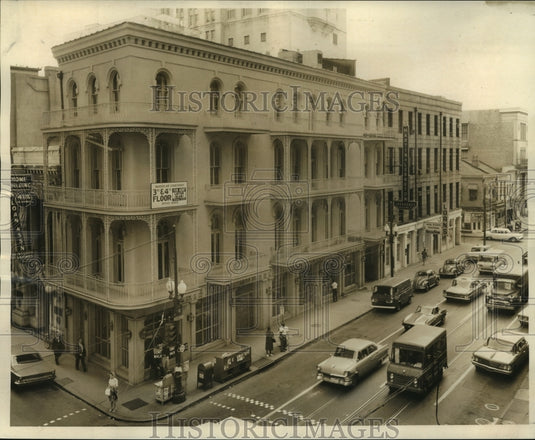1965 Press Photo Building occupied by Hibernia Homestead Assn. sold to Roussel - Historic Images