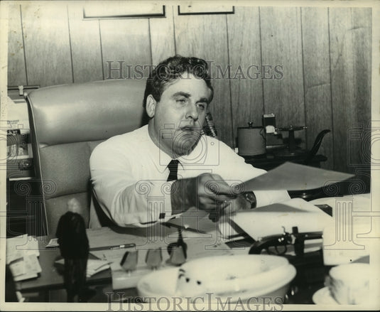 1967 Press Photo Orleans Parish Sheriff Louis A. Heyd Jr. - nob31371 - Historic Images