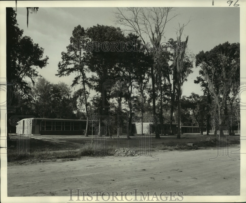 1956 Press Photo Alice M. Harte Elementary School in Aurora Gardens - nob31440 - Historic Images