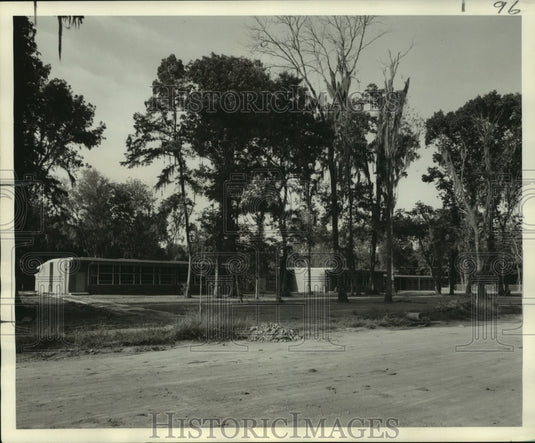 1956 Press Photo Alice M. Harte Elementary School in Aurora Gardens - nob31440 - Historic Images