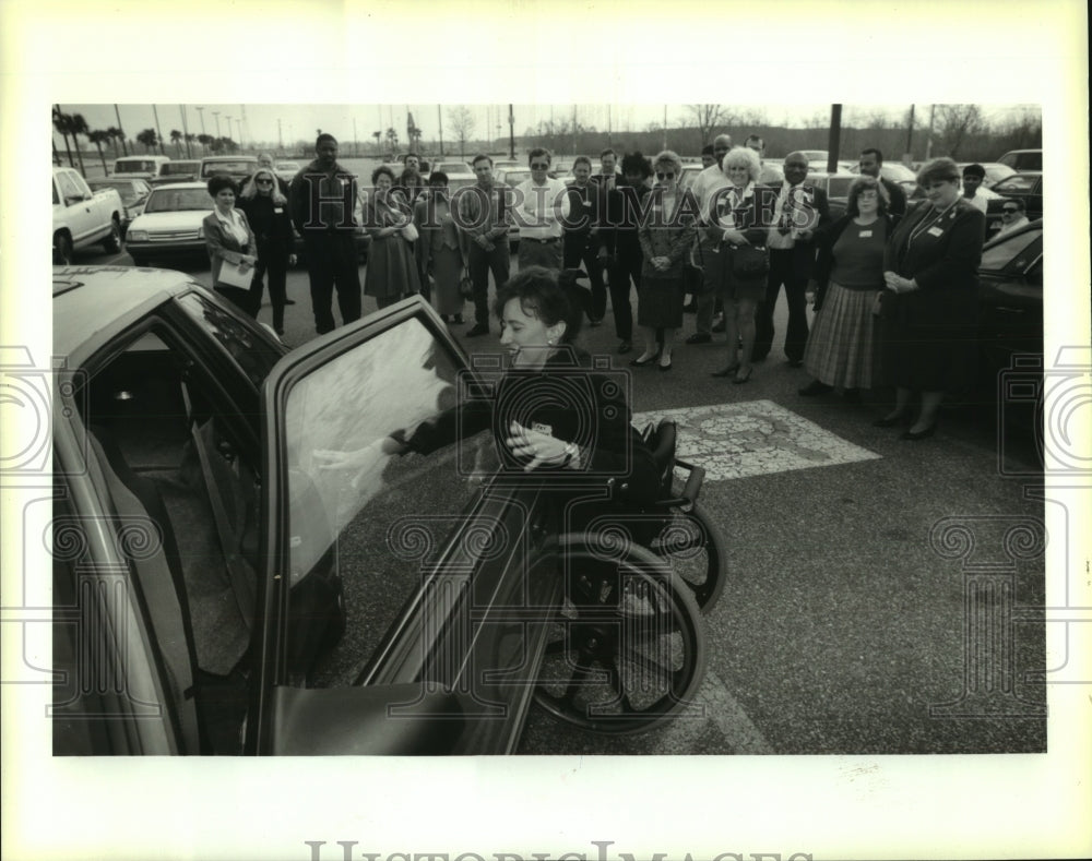 1994 Pat Johnson, director of Citizens with Disabilities - Historic Images