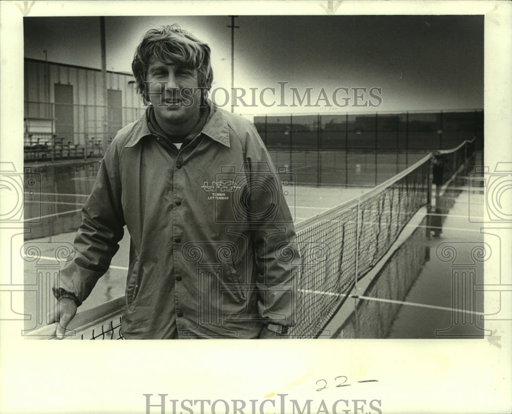 1979 Press Photo Bob Handley, teaching pro tennis at City Park - nob31561 - Historic Images