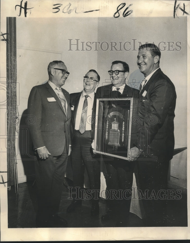 1959 A Happy Quartet at the annual realtors luncheon - Historic Images