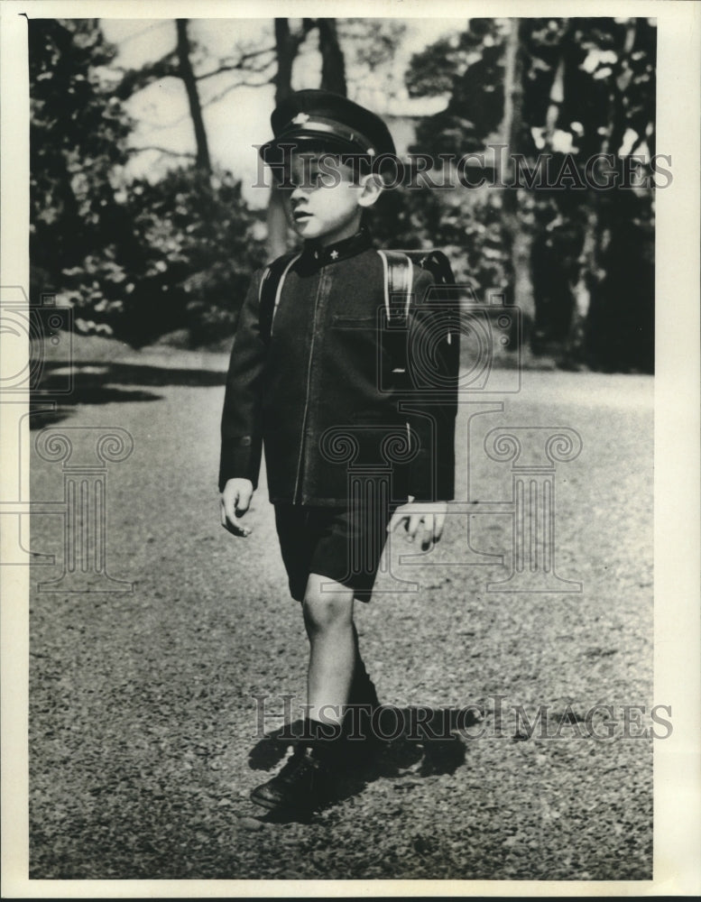 1966 Press Photo Prince Hiro, six-year-old son of Japan&#39;s Crown Prince Akhito - Historic Images