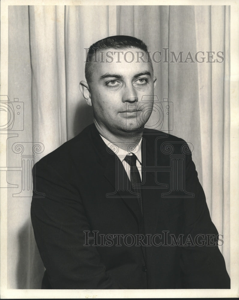 1965 Press Photo W.H. Hintze, president of Geological Society - nob31861-Historic Images