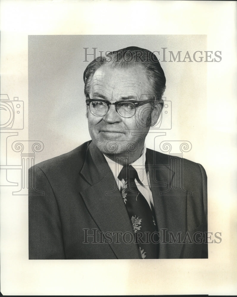 1977 Press Photo Mr. Tobias Hartwick, Louisiana Executive - nob31941 - Historic Images