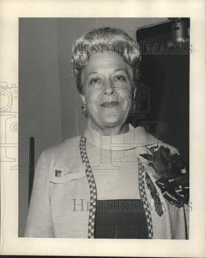 1969 Press Photo Mrs. Florence Hawisher, Louisiana Resident - nob31993 - Historic Images