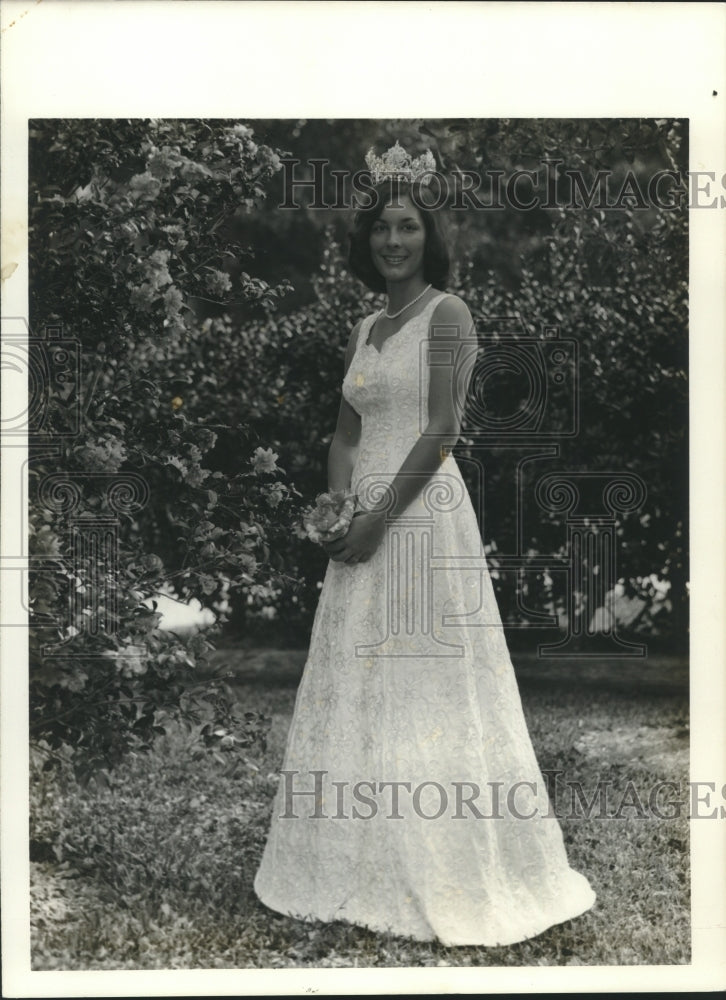 1975 Mary Michelle Holmes, Queen of Camellias -Ozone Camellia Show - Historic Images