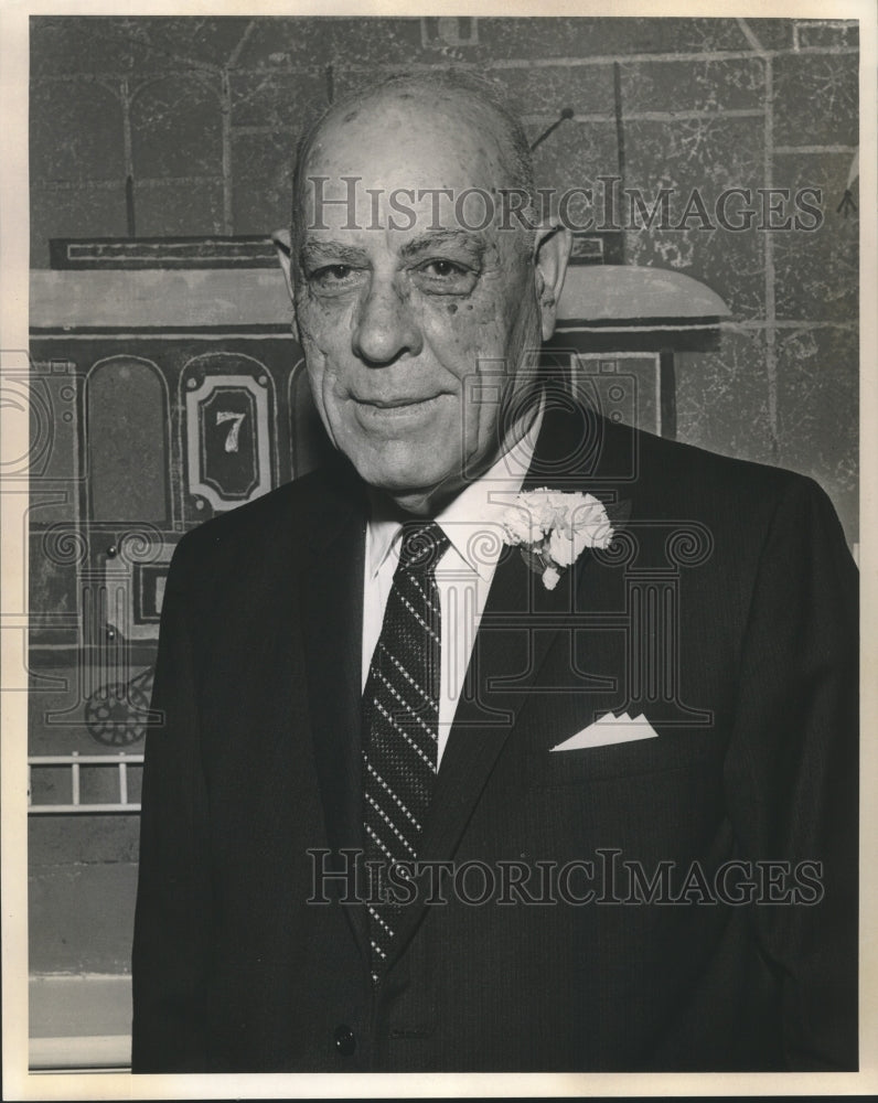 1963 Press Photo J. Novier Henning, of Kansas City Southern RR. - nob32145 - Historic Images