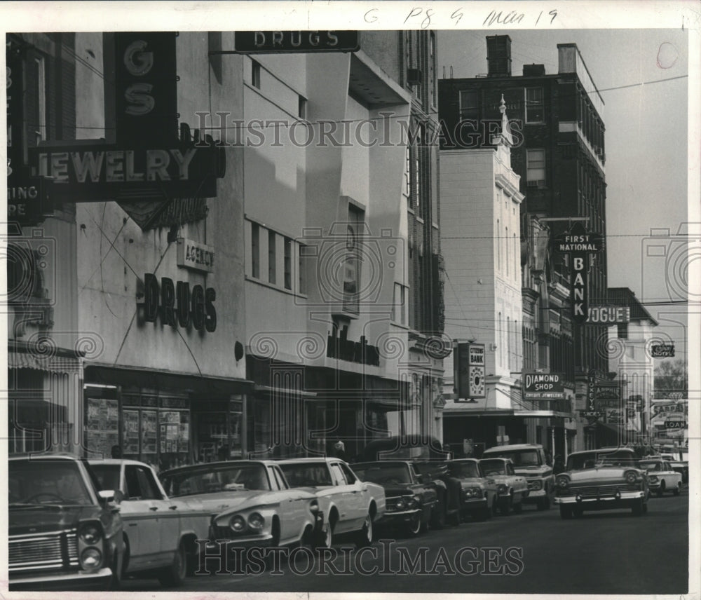 Downtown businesses have great need of parking space for customers - Historic Images