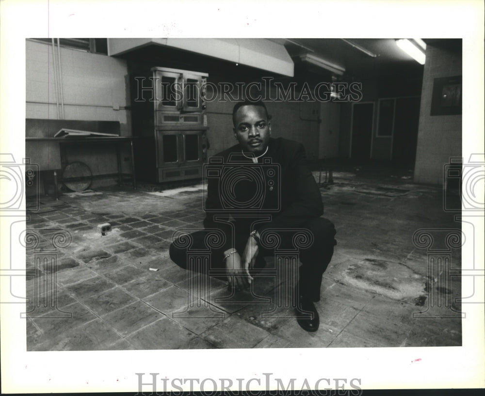 1993 Fr. Carlos Harvin, Pastor of Imani Temple #28 - Historic Images