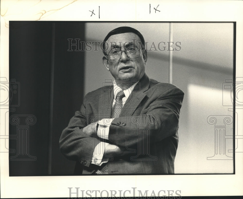 1990 Press Photo New Orleans businessman Jerome Glazer - Historic Images