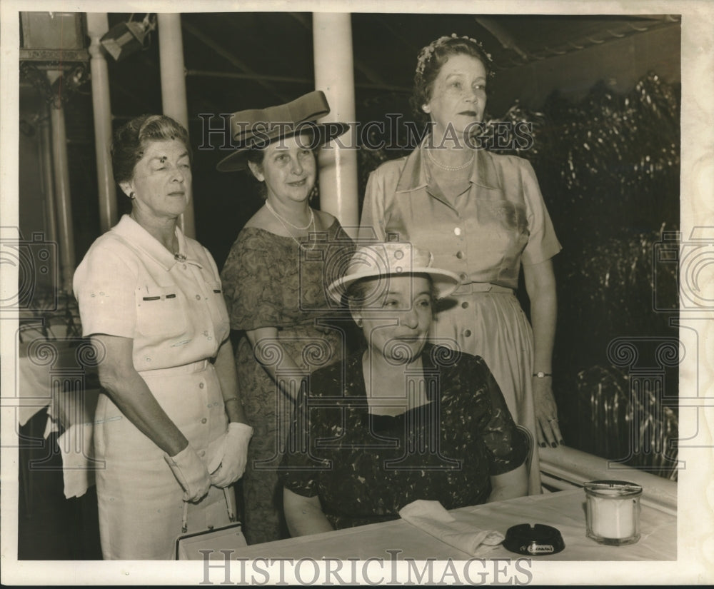 1959 Delegates during Urban Mass Luncheon at Brennans - Historic Images