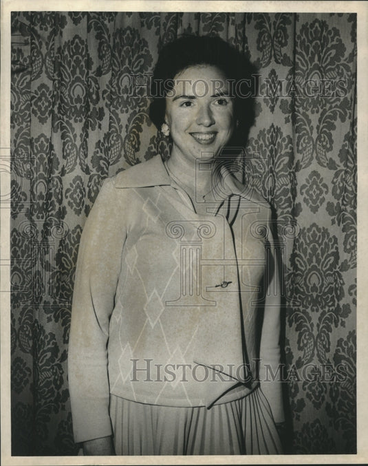 1971 Press Photo Virginia Hill, President of New Orleans Secretaries Association-Historic Images