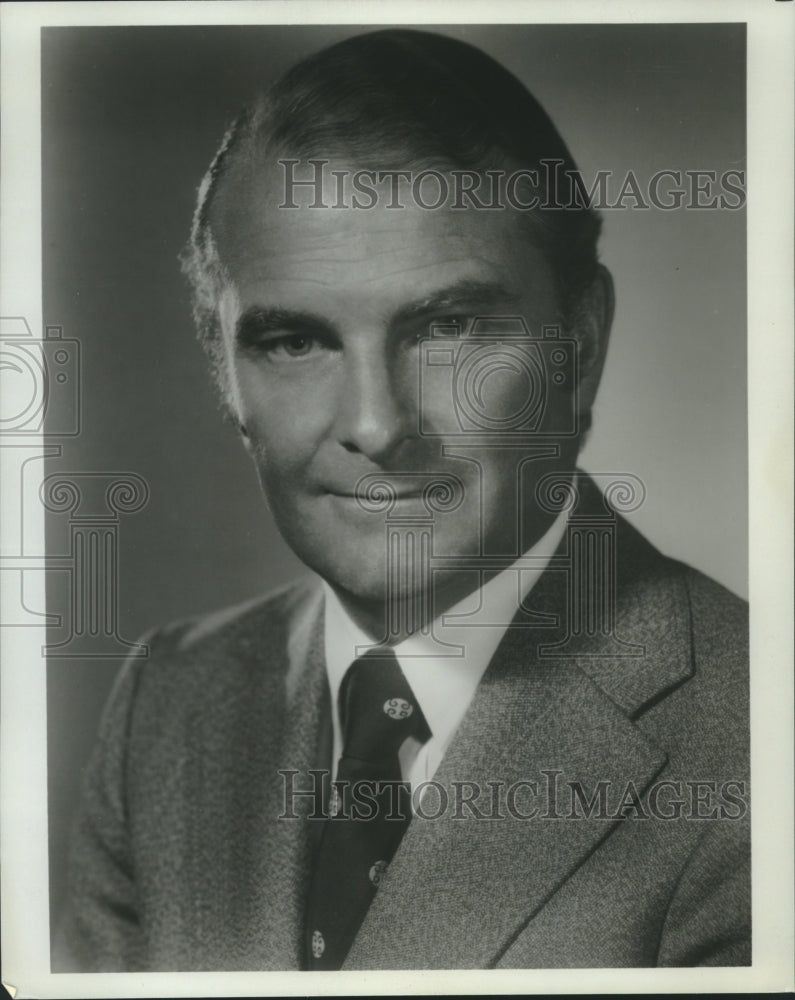 1973 Press Photo Executives - John Heilmann, President of Seagram Distillers Co. - Historic Images