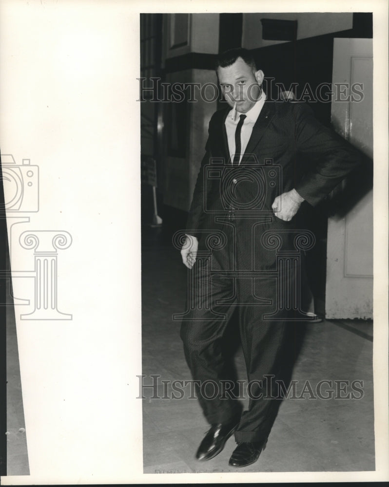 1961 Press Photo Troy Heidelberg, 1232 Baronne. New Orleans. - nob33504 - Historic Images