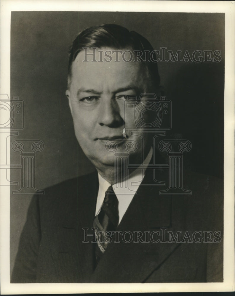 1950 Press Photo Elmer Henderson, M.D., president American Medical Association - Historic Images