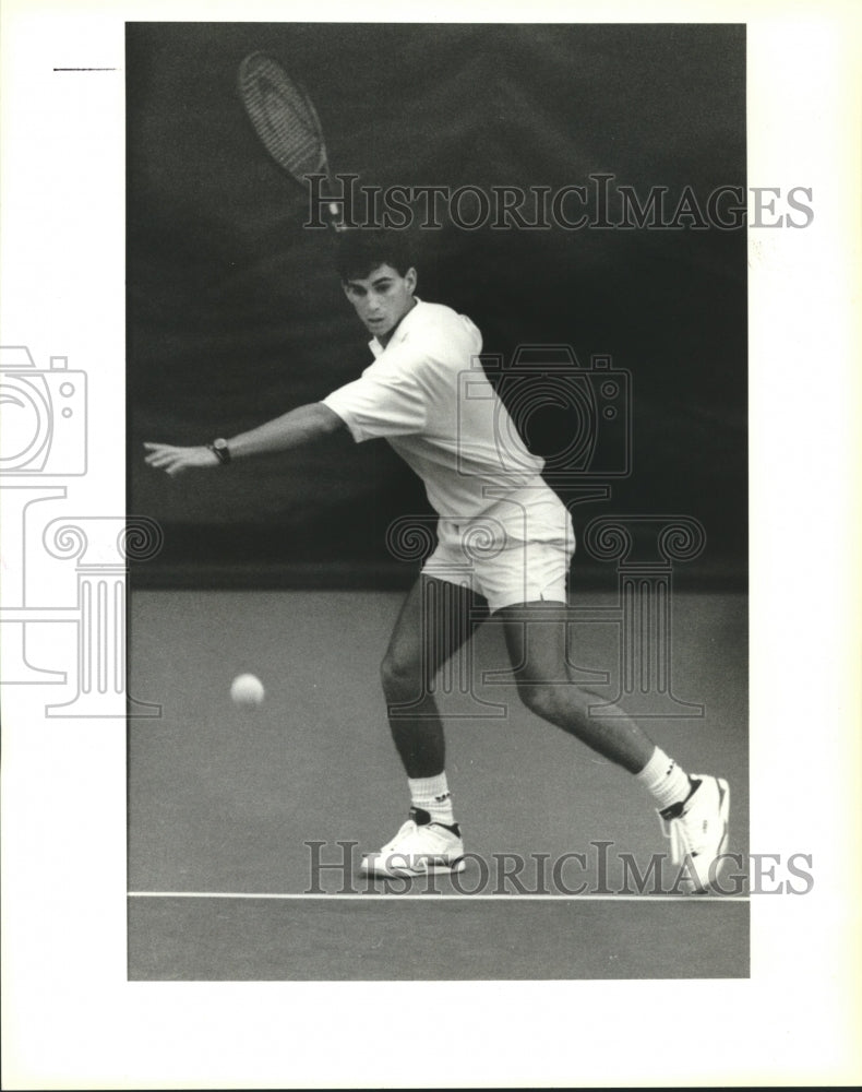 1994 Press Photo Tennis - Marcus Hilpert in Action in SEC Indoor Championship - Historic Images