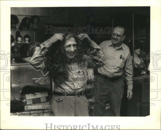 1987 Press Photo The Speer Brothers at Nelman-Speer Hair Store - Historic Images