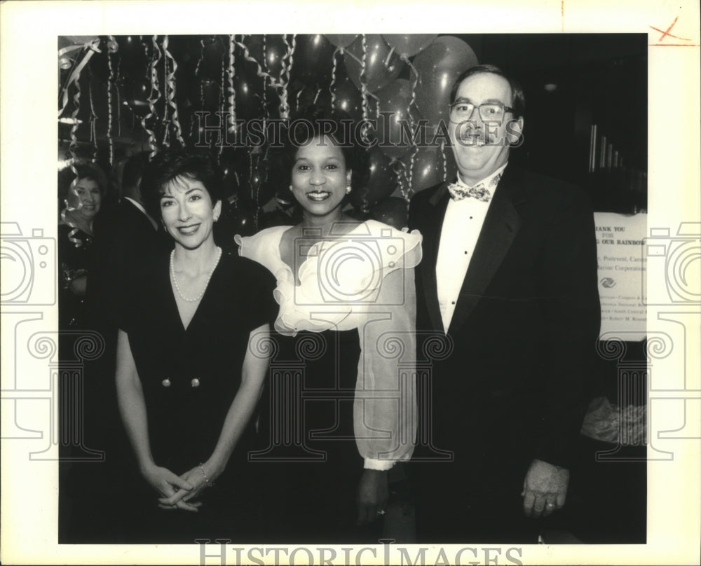 1991 Press Photo Cathy Shepard, Don Helms, Frankie Pellerin - Historic Images