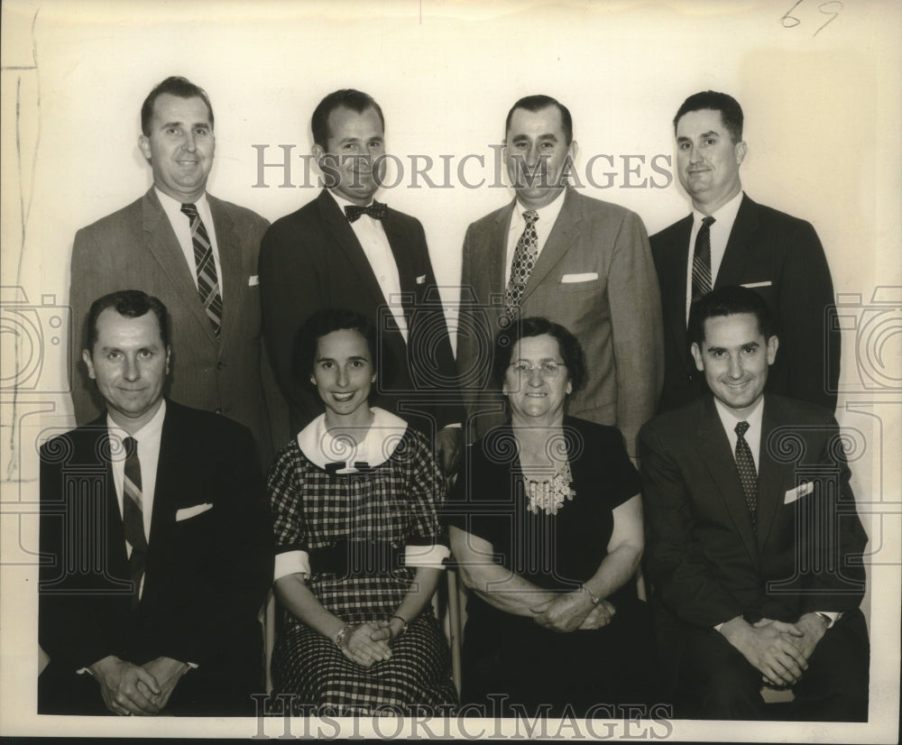 1958 Press Photo The Hellmers family of St. Paul&#39;s Lutheran Church - nob33842 - Historic Images