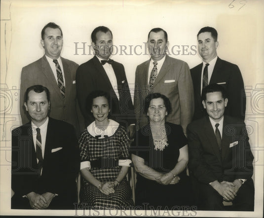 1958 Press Photo The Hellmers family of St. Paul's Lutheran Church - nob33842 - Historic Images
