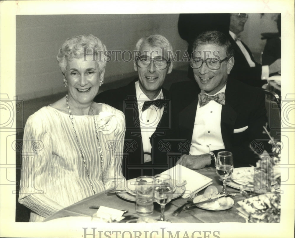 1992 Press Photo Primary guests at the Judah Touro Annual Dinner - Historic Images