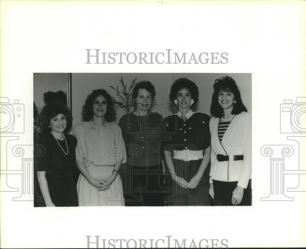 1990 Press Photo Jefferson Bar Association Auxiliary Officers - Historic Images