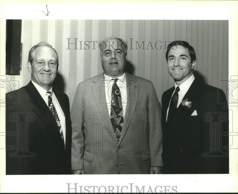 1994 Press Photo Honored guests and benefactors attending the Holy Cross Event - Historic Images