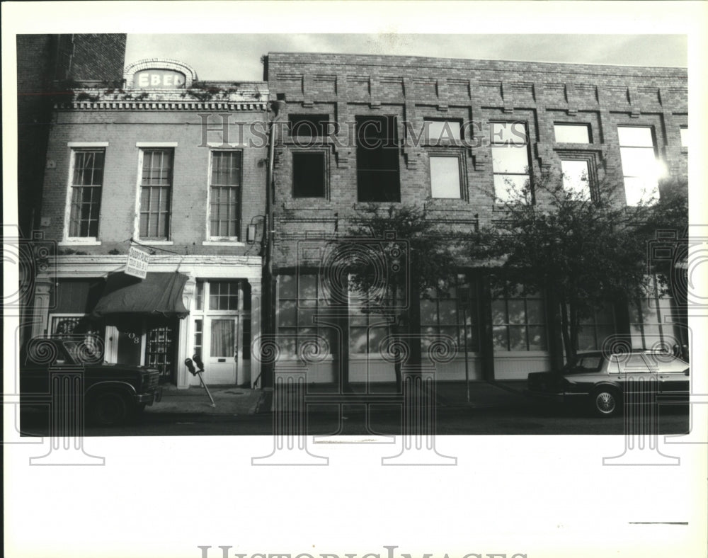 Press Photo Buildings on 508 S. Peters and 510 S. Peters- Up for Demolition - Historic Images