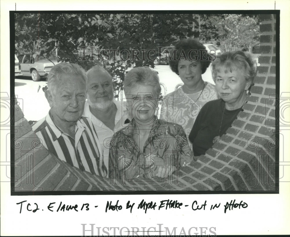 1992 Press Photo Members of the Slidell Photography Club - Historic Images