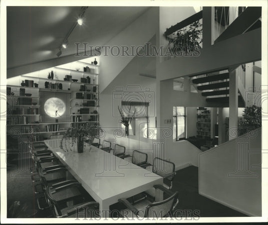 1982 Press Photo Interior of the Imre Hegedus Residence - nob34383 - Historic Images