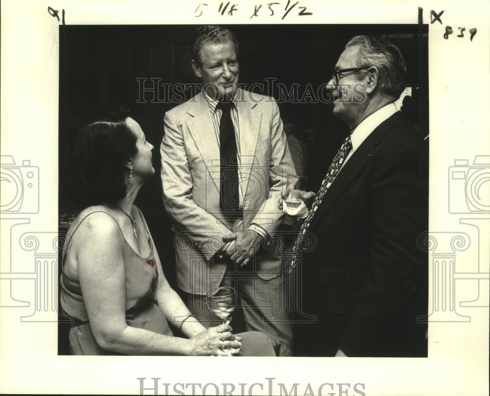 1980 Press Photo Canada&#39;s National Day celebration- Canadian Embassy New Orleans - Historic Images