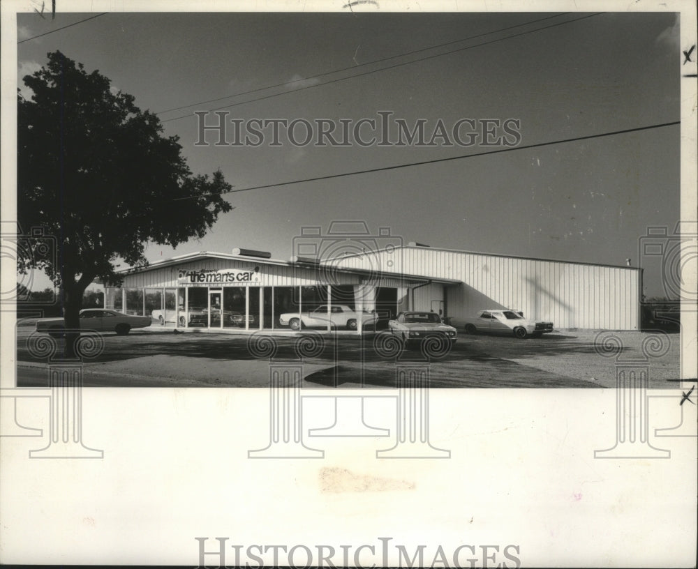 1966 Press Photo Here is an exterior view of fourth outlet of Clay-Dutton, Inc. - Historic Images