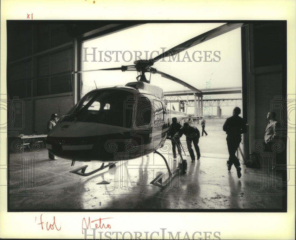 1989 Press Photo  The Helicopter Association International Convention. - Historic Images