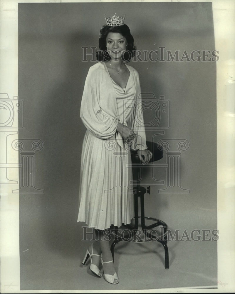 1977 Press Photo Miss Donna Michele Holt, Miss Louisiana - nob34598 - Historic Images