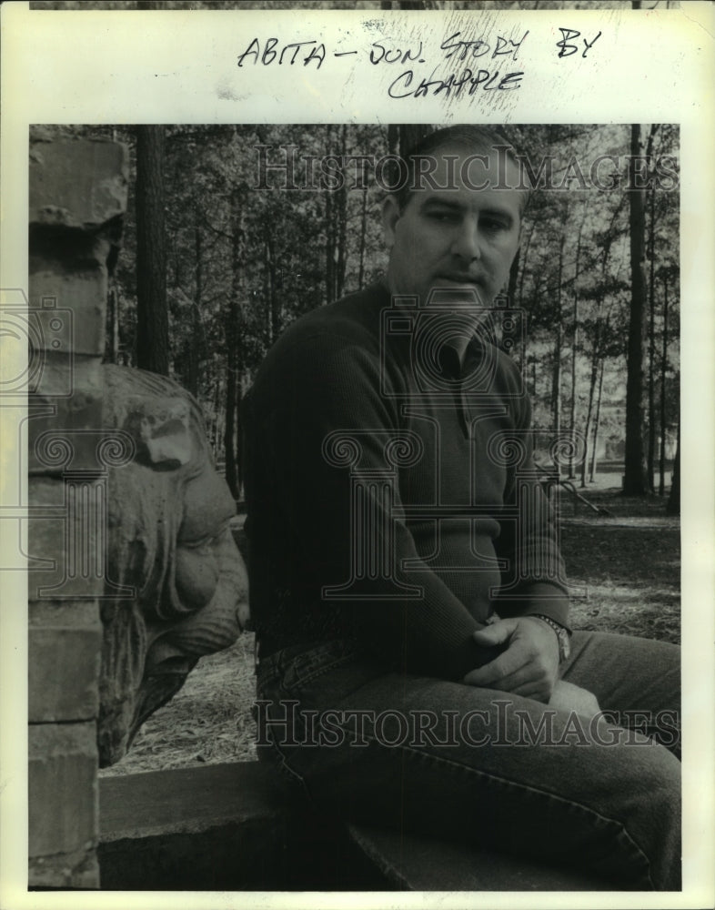 1991 Press Photo St. Tammany juror Michael Holoway from Abita - Historic Images