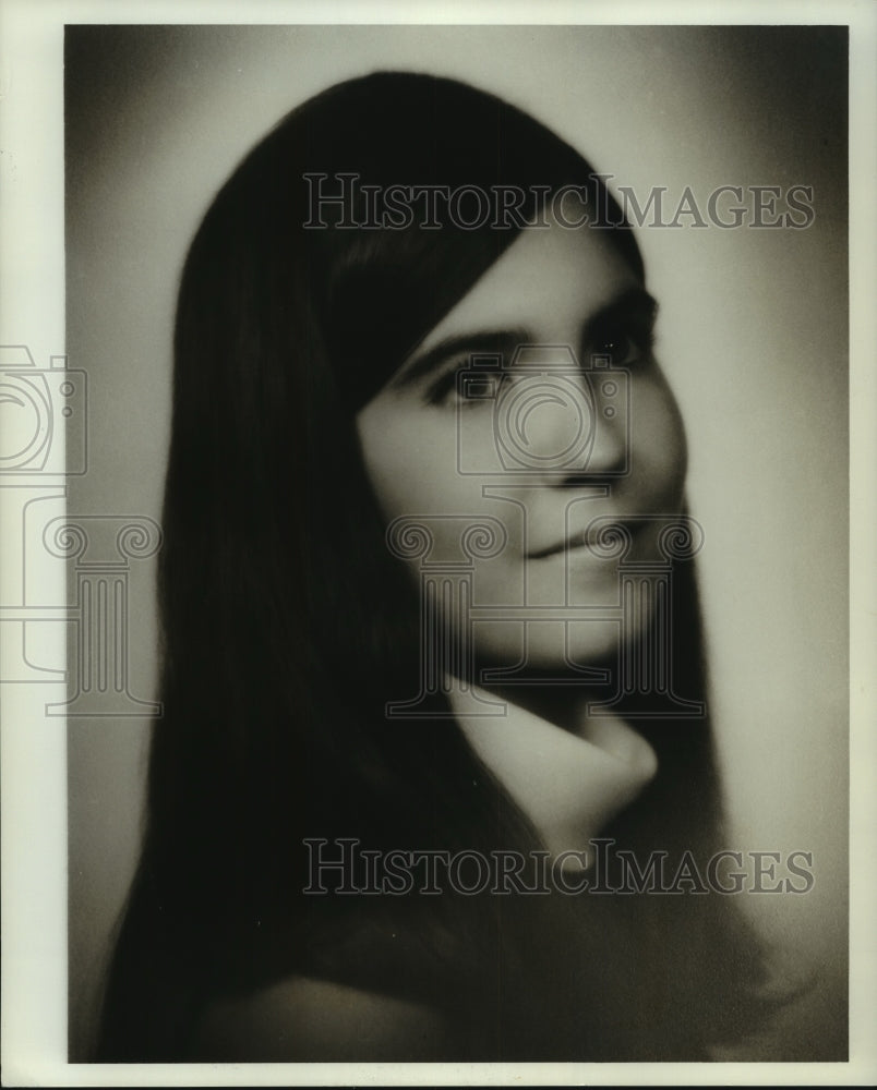 1968 Press Photo Miss Cheryl Lane Hindermann, Sub-Deb Maid, 1968 Court - Historic Images