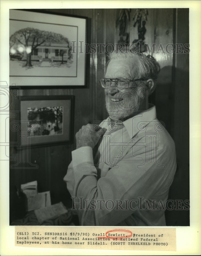 1990 Ozell Hewlett-National Association of Retired Federal Employees - Historic Images