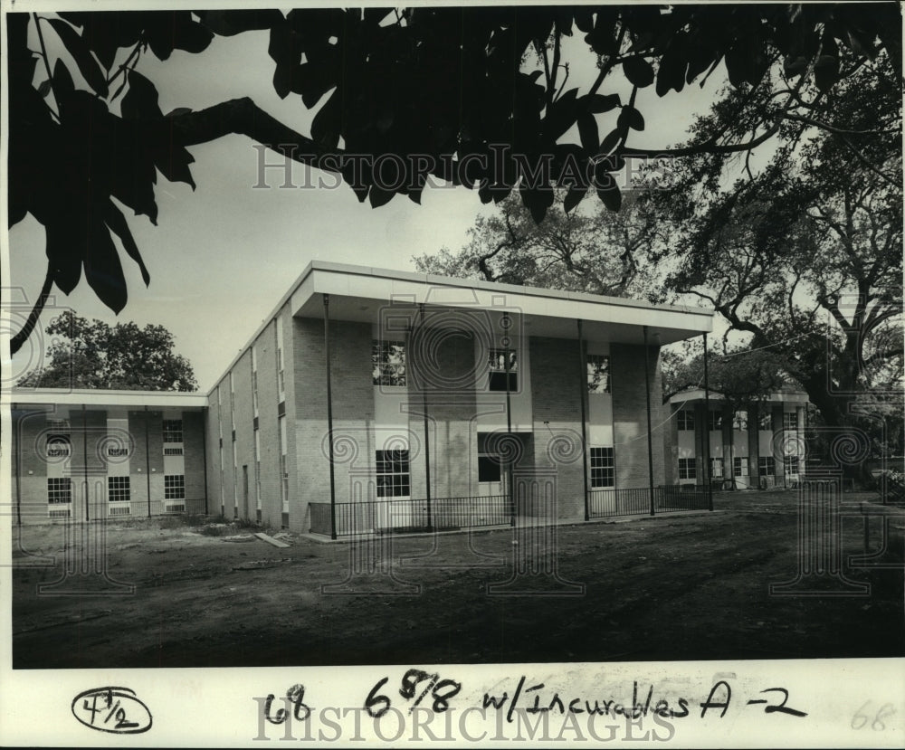 1977 Press Photo This new home for incurables will open May 25th. - nob35083 - Historic Images