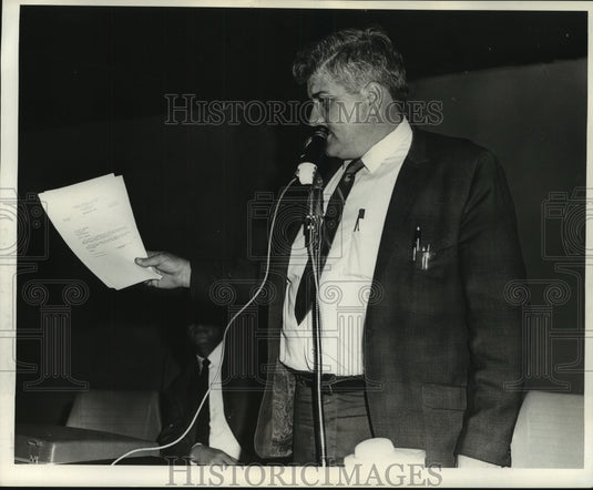 1968 Press Photo Marshall Rock Hinchman - nob35200 - Historic Images