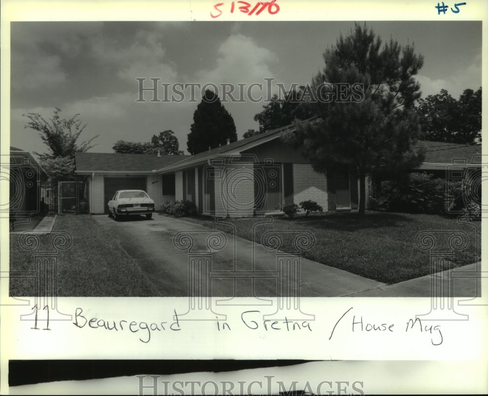 1989 Press Photo New Orleans House in Gretna - nob35253 - Historic Images