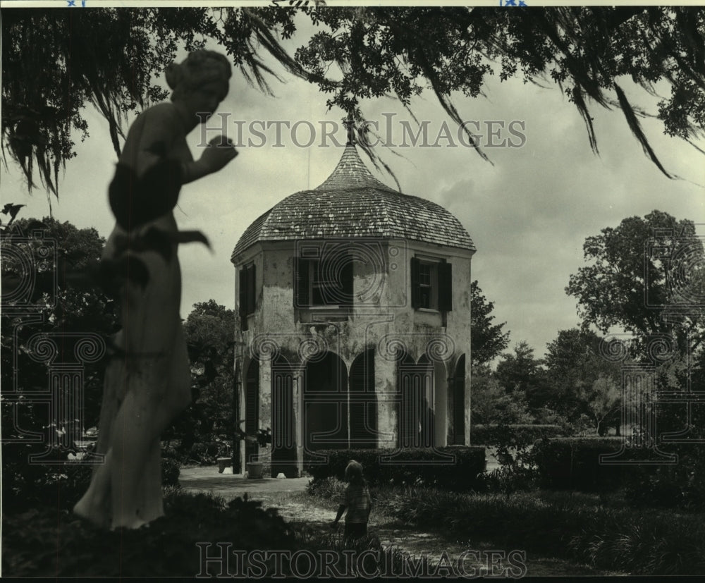 1984 Press Photo Houmas House, Louisiana - name derived from the Houmas Indians - Historic Images