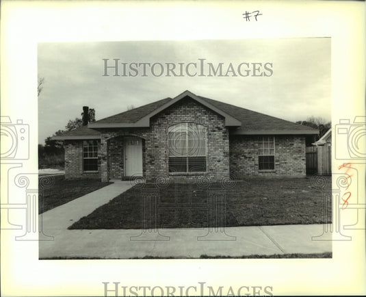1989 Press Photo 2700 Deer Creek House in Meraus, Louisiana - Historic Images