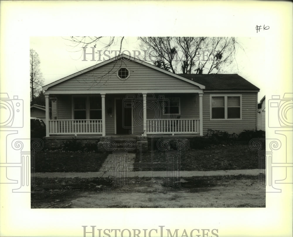 1989 Press Photo 2511 Delille Street in Chalmette Louisiana - Historic Images