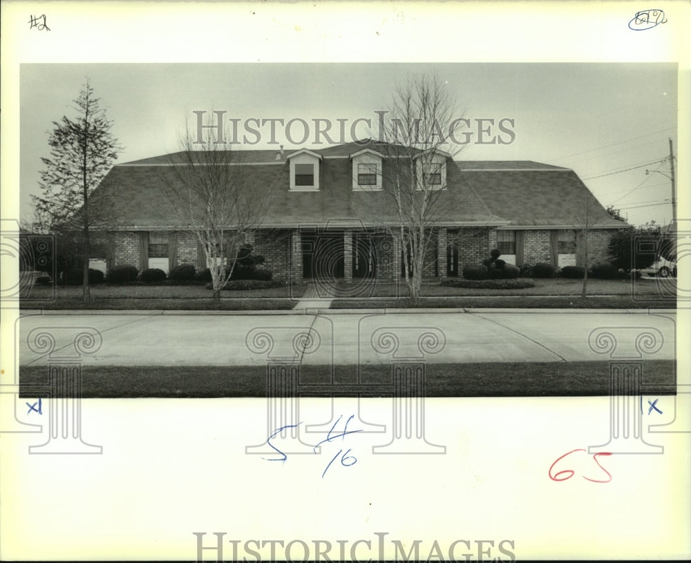 1989 Press Photo House on 5129 Janice Street, Metairie - Historic Images