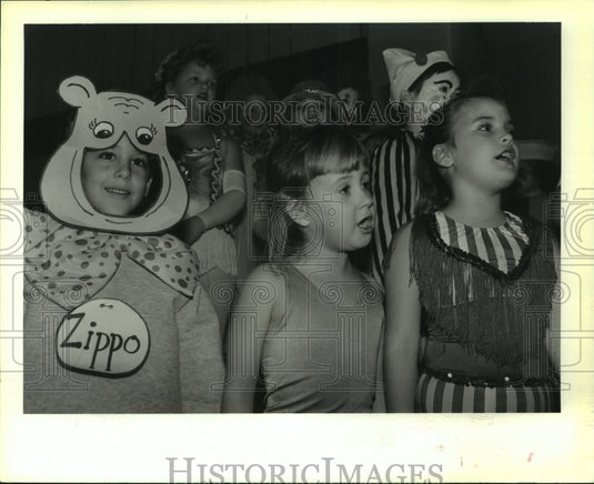 1988 Press Photo Honey Island Elementary School's Dedication and Open House - Historic Images