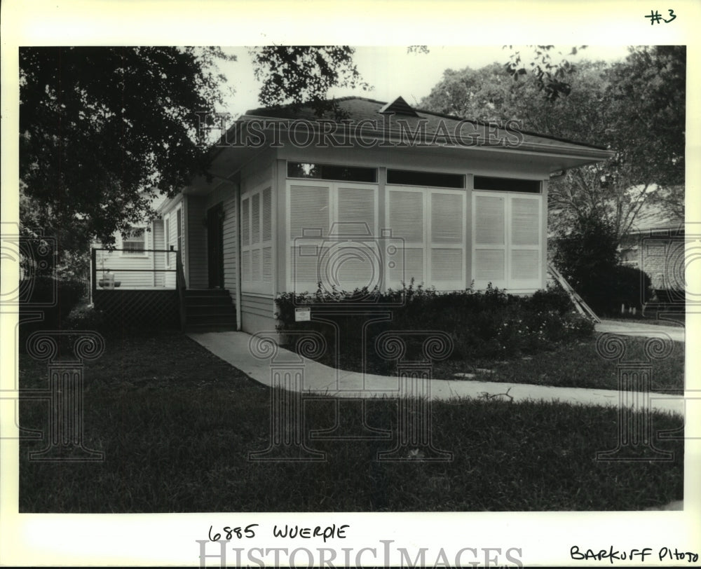 1989 Press Photo House at 6885 Wverpie - Historic Images