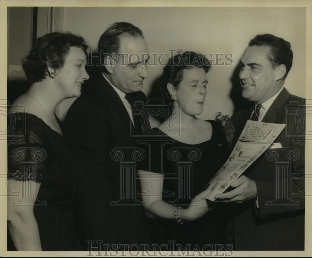 1959 Press Photo Teacher of the Year Mrs. Pansy Long Hindson of Dominican School - Historic Images